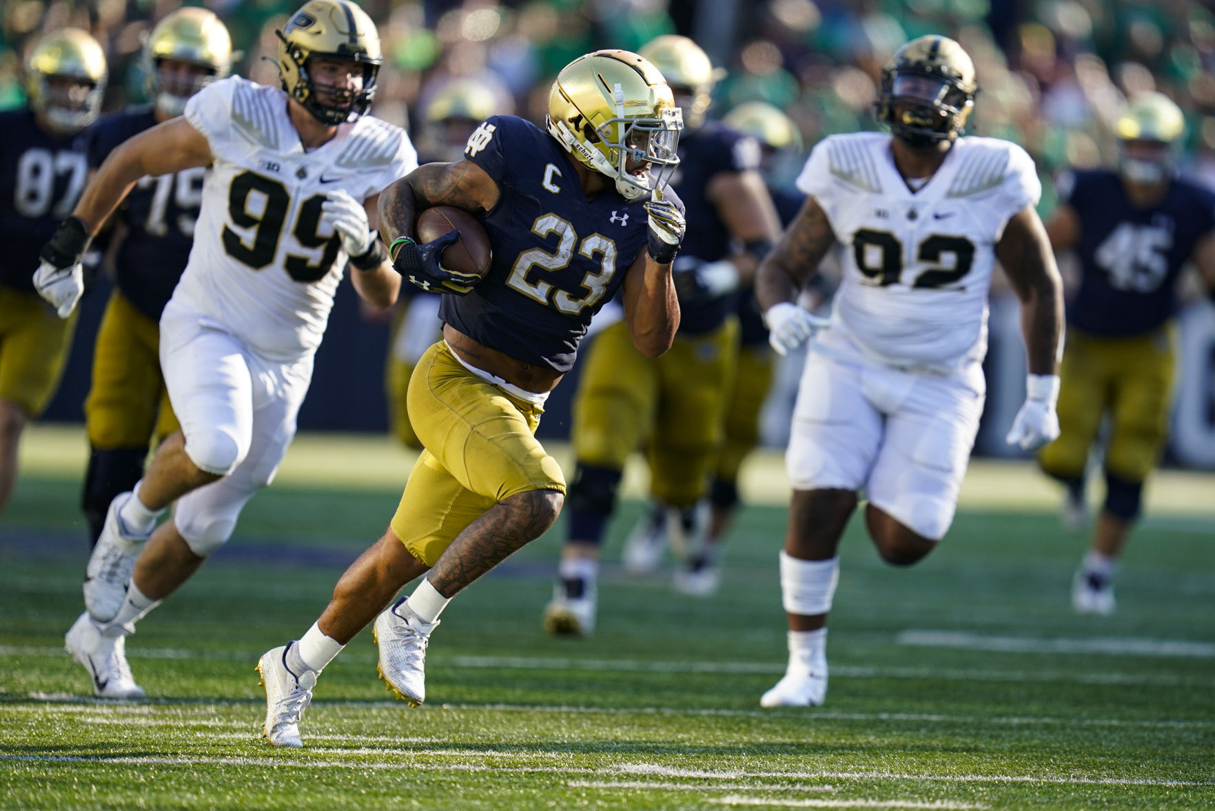 Purdue Notre Dame Football
